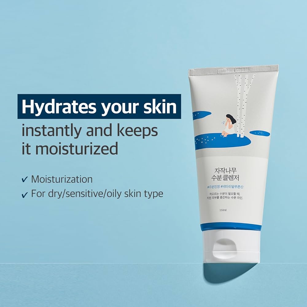 ROUND LAB BIRCH JUICE MOISTURIZING  CLEANSER ( 150ML )