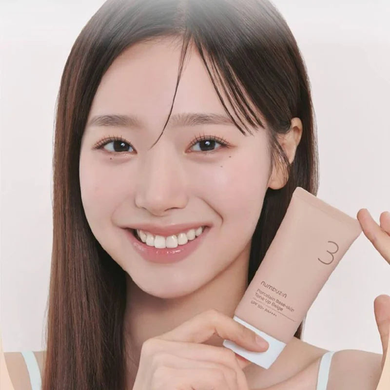 NUMBUZIN  NO.3 PORCELAIN BASE-SKIP TONE UP BEIGE 50ML