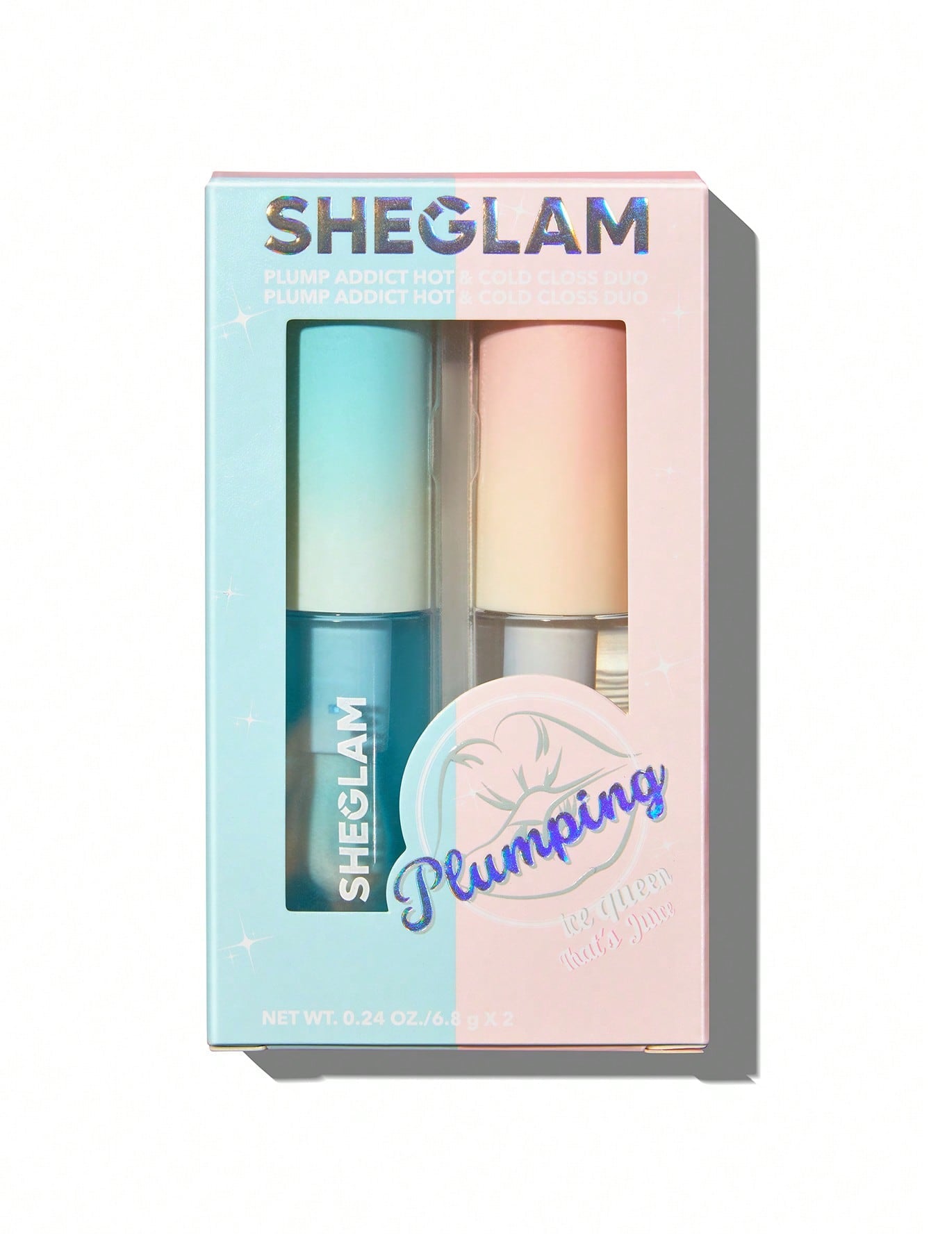 SHEGLAM PLUMP ADDICT HOT & COLD GLOSS DUO